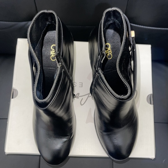 C Comfort EST 1946 Womens Size 10 Black Leather Boots - Picture 9 of 12